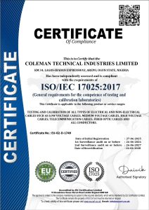 ISO IEC 17025 OF EU COLEMAN TECHNICAL INDUSTRIES LIMITED_page-0001